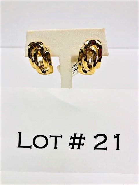 18kt Gold Earrings