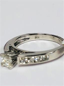 14kt Gold Diamond Ring