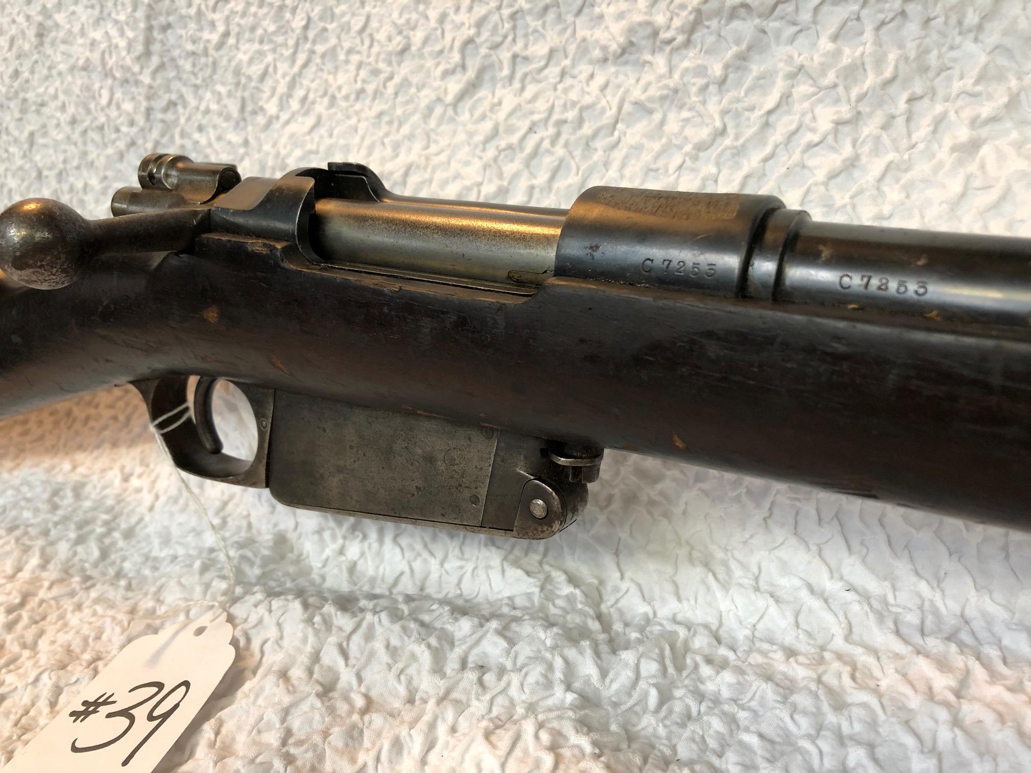 Antique Argentine 7.65x53cal 1891 Rifle