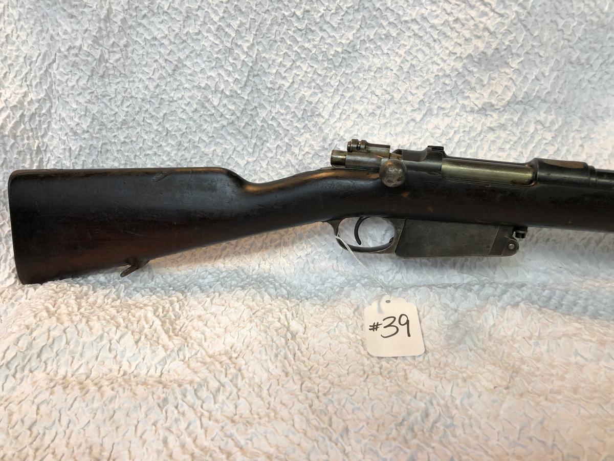 Antique Argentine 7.65x53cal 1891 Rifle
