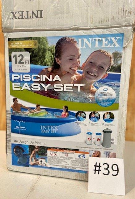 INTEX 12FT. EASY POOL SET