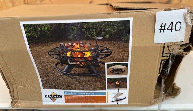 MOSAIC 29IN. FIRE PIT