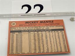 1969 MICKEY MANTLE CARD #500