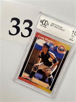 1989 DONRUSS CRAIG BIGGIO BASEBALL CARD #561