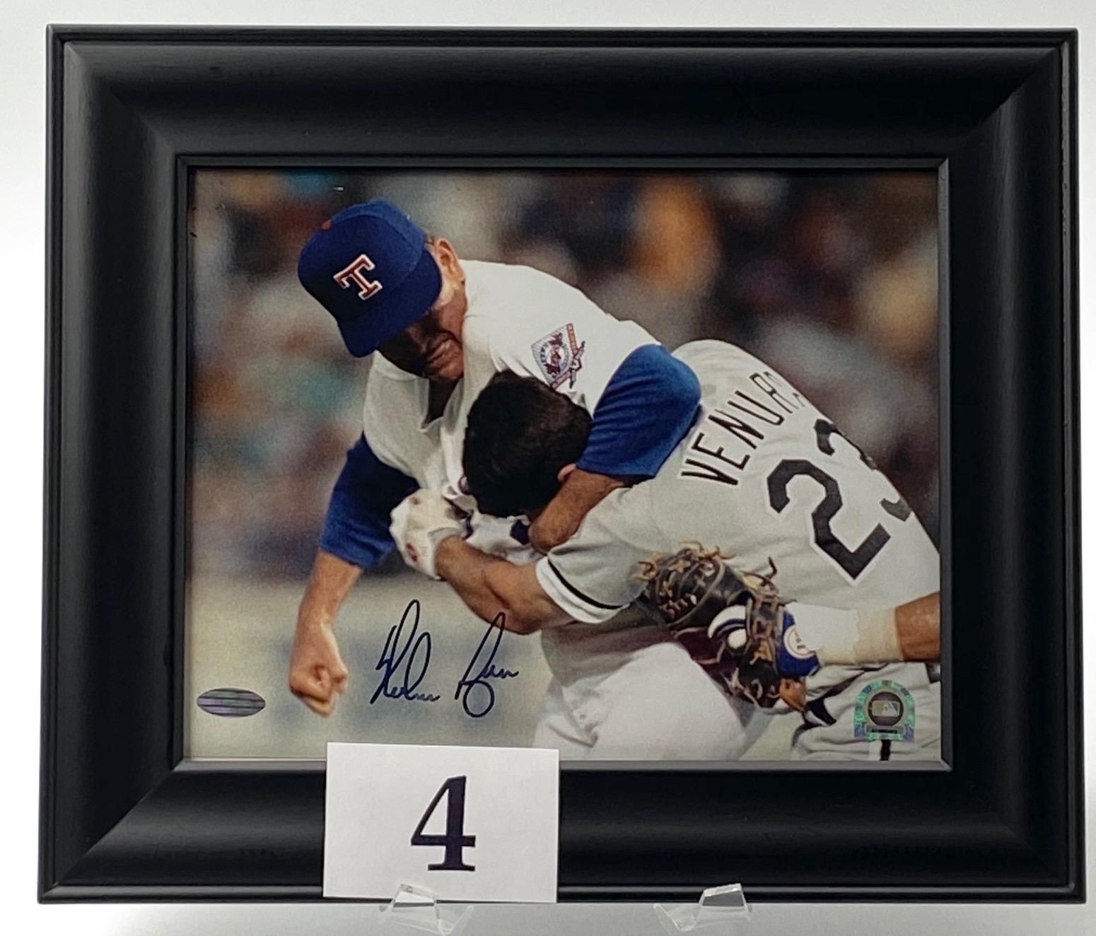 SIGNED NOLAN RYAN PHOTO