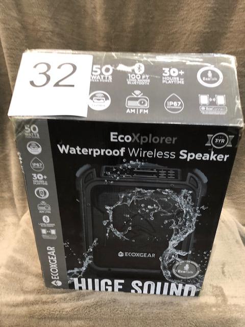 ECOXPLORER WATERPROOF SPEAKER