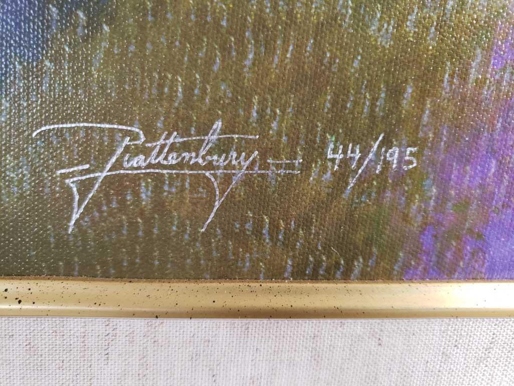 Signed Jon Rattenburry  44/195