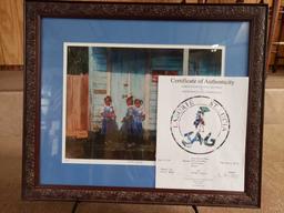 Framed "After School" by Jonathan Guy-Gladding (JAG) Artist Proof with COA