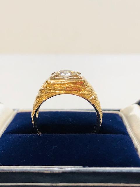 14KT YELLOW GOLD 1.50CT ROUND CUT DIAMOND RING