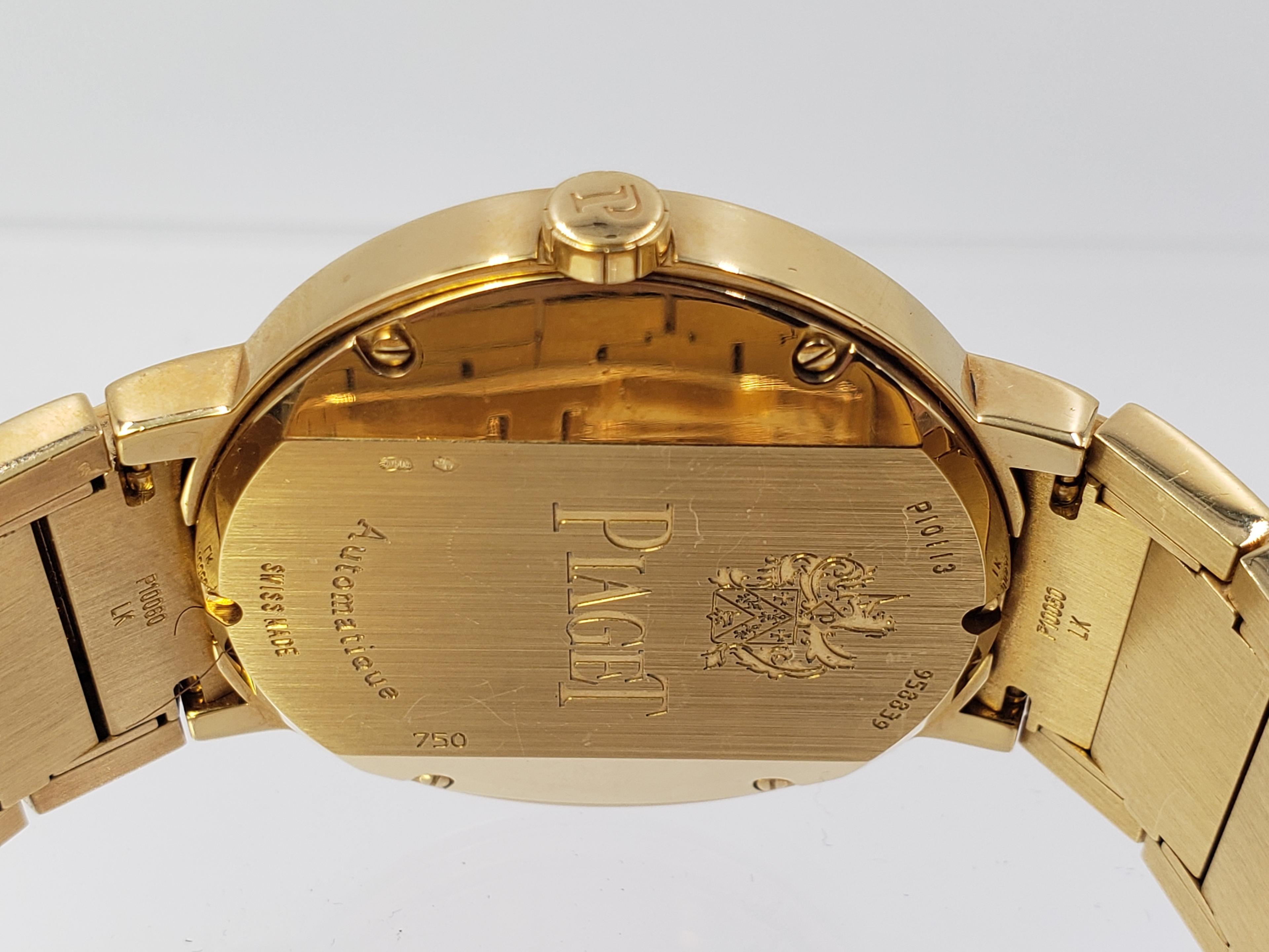 18KT YELLOW GOLD PIAGET WATCH