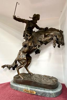"BRONCO BUSTER" BY FREDERIC REMINGTON