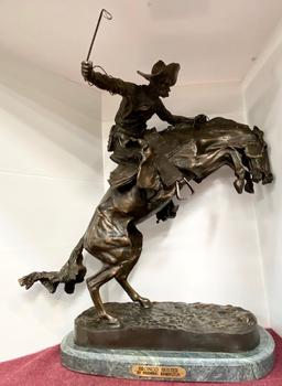 "BRONCO BUSTER" BY FREDERIC REMINGTON