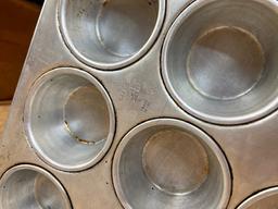 LARGE LOT OF MUFFIN PANS