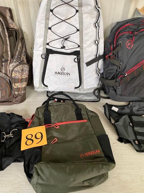 LOT OF BAGS - DUFFEL AND BACKPACKS