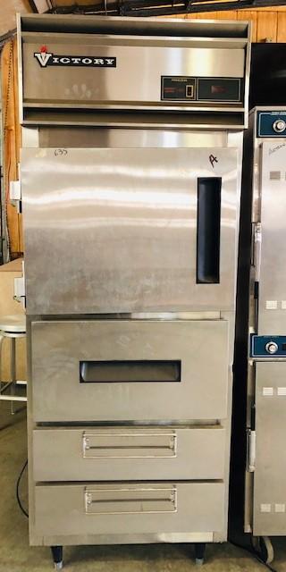 VICTORY UPRIGHT FREEZER WITH DRAWERS