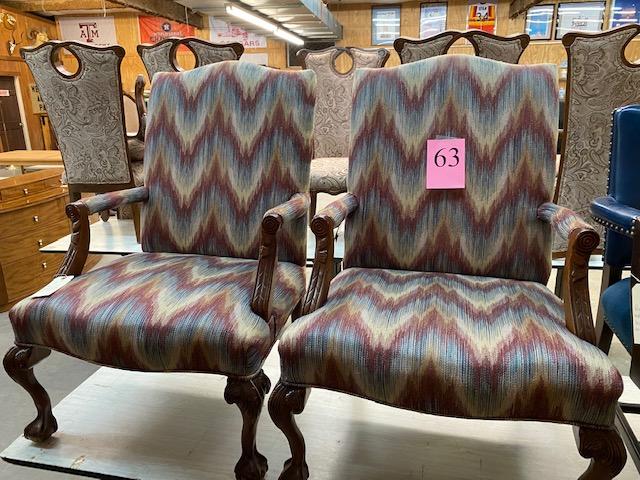 PAIR OF STATESVILLE ARM CHAIRS