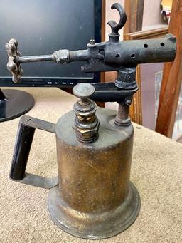 ANTIQUE BRASS BLOW TORCH