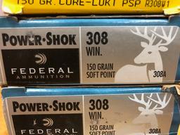 (7)  BOXES FEDERAL AND REMINGTON 308 WIN