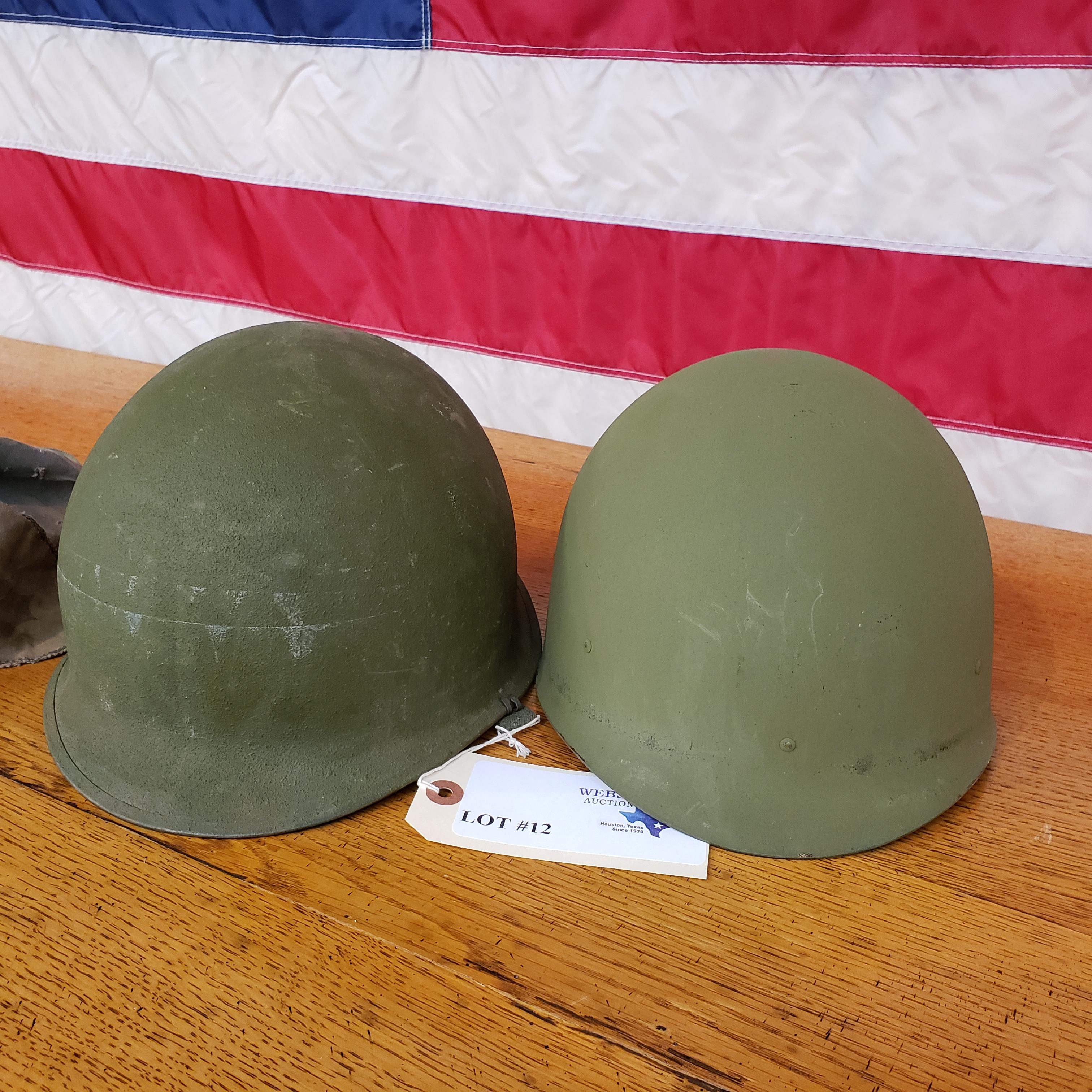 U.S. MILITARY CAMOUFLAGE HELMET 1960S