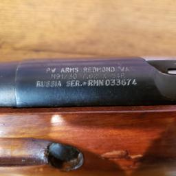 PW ARMS M91 / 30 7.62 X 54R RUSSIA 1943 RIFLE