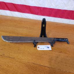 WWII 18 INCH MACHETE SIGNED TRUE TEMPER DATED 1943 WITH 18 INCH BLADE