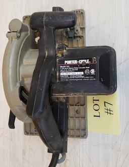 PORTER CABLE MODEL 743 CIRCULAR SAW