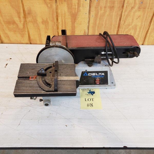 DELTA SHOPMASTER 4" BELT 6" DISC SANDER