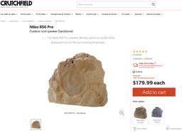 NILES OUTDOOR ROCK SPEAKER