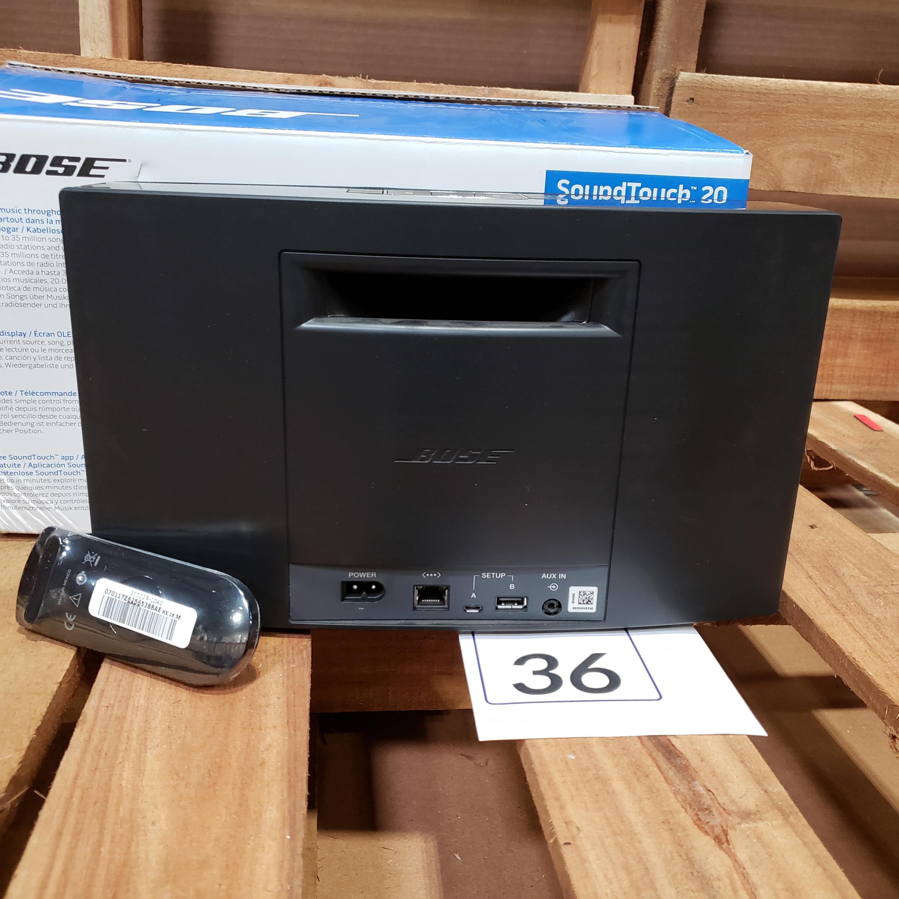 BOSE SOUNDTOUCH 20 WIRELESS SPEAKER RETAIL $440.00