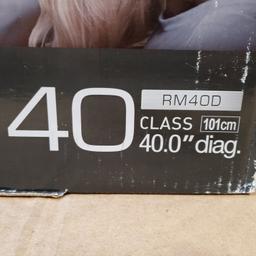 SAMSUNG 40" MODEL RM40D SMART TV RETAIL $800.00