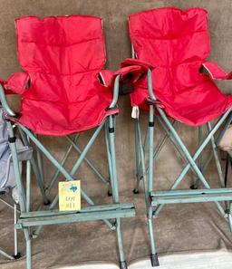 LOT OF CAMPING CHAIRS