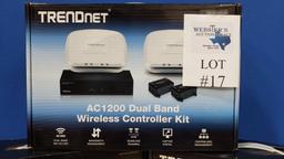 (3) TRENDNET COMPLETE WIRELESS CONTROLLER KITS