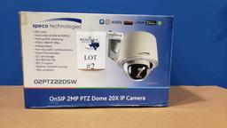 SPECO TECHNOLOGIES ONSIP 2MP DOME IP CAMERA