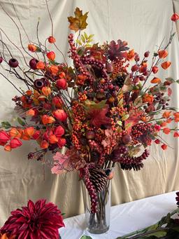 LOT OF FALL FLORALS