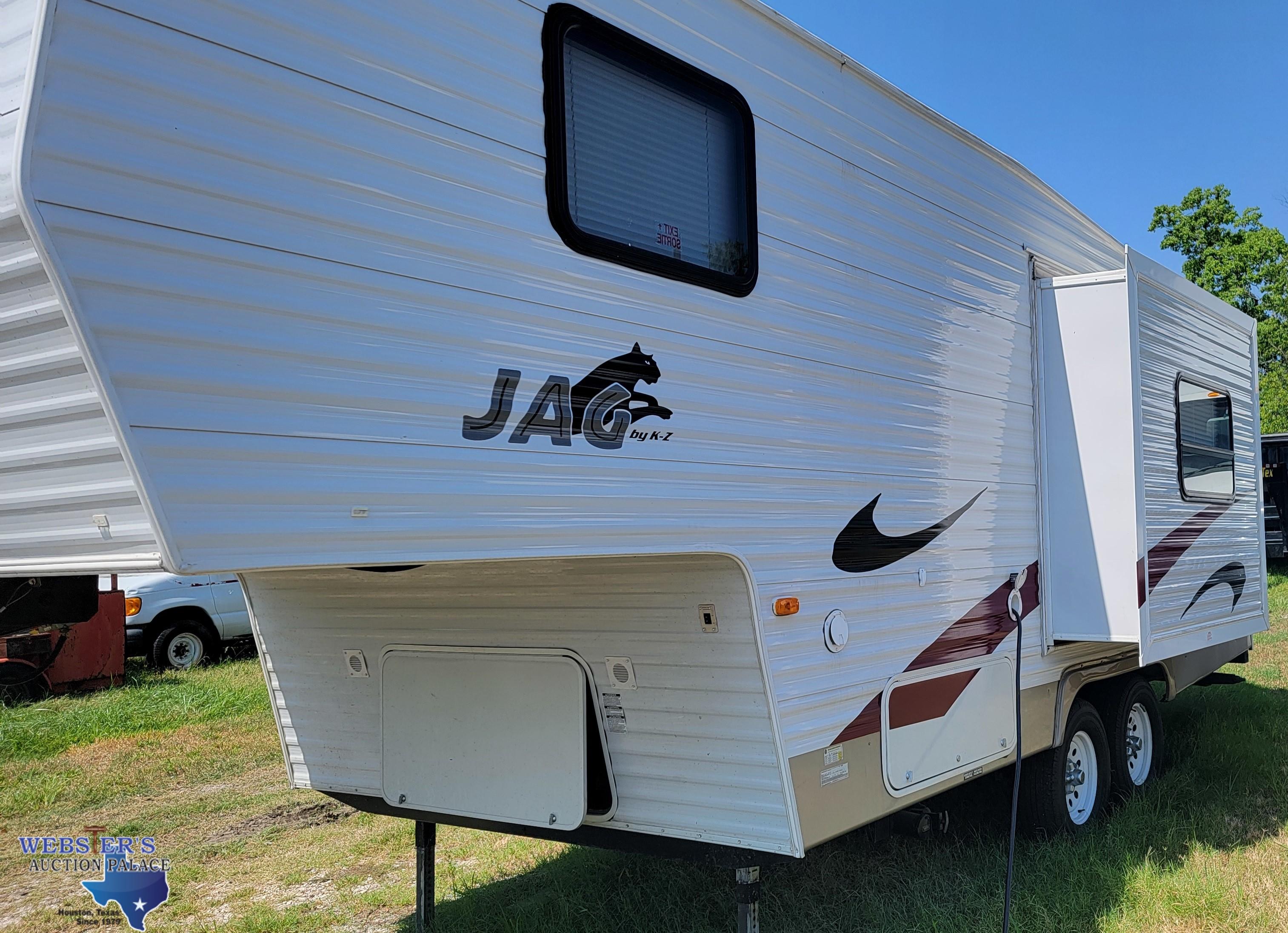 2007 JAG BY KZ TRAVEL TRAILER