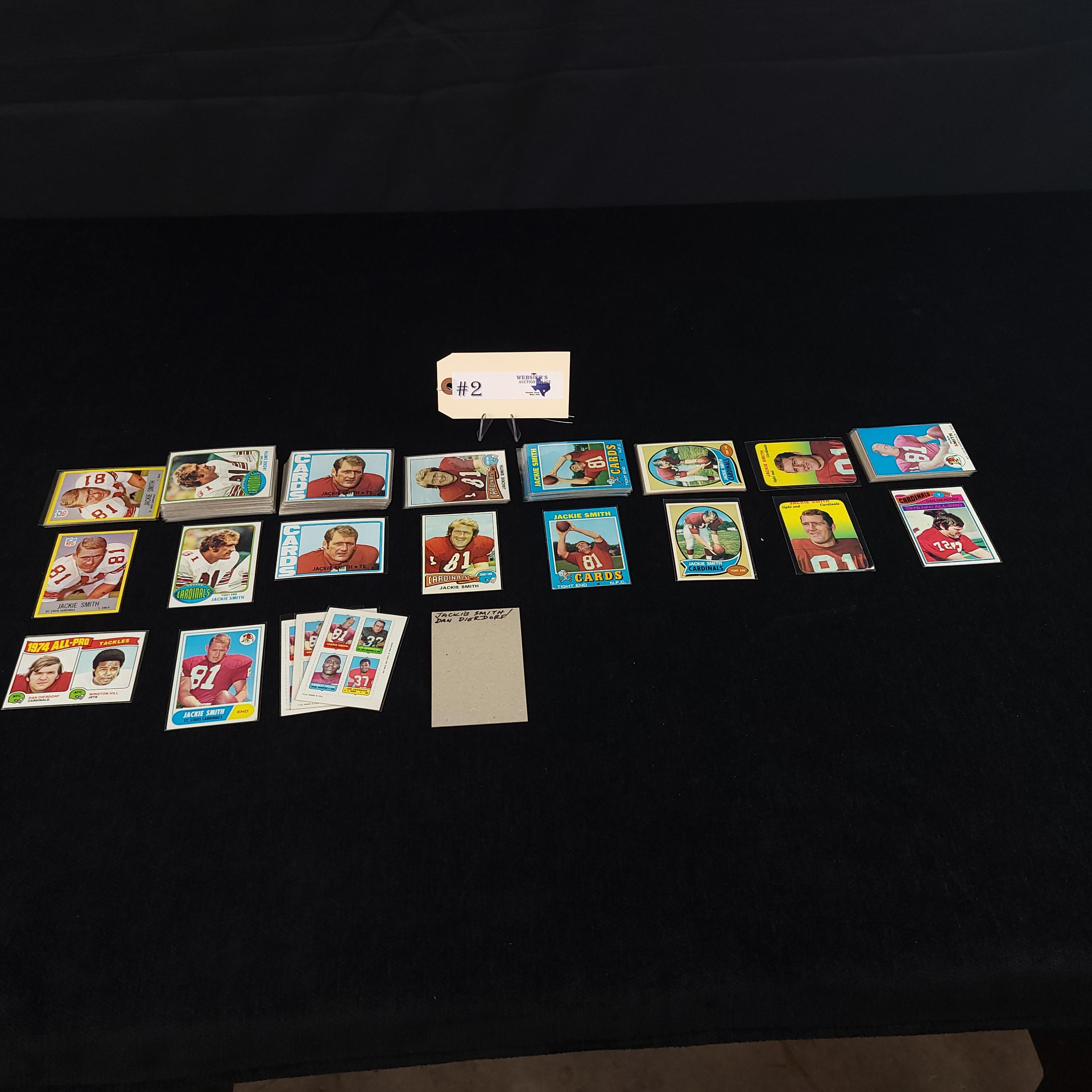 LOT OF VINTAGE 1960'S-1970'S FOOTBALL CARDS