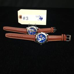 2 - HOME RUN HERO WATCHES - SAMMY SOSA AND MARK MCGWIRE