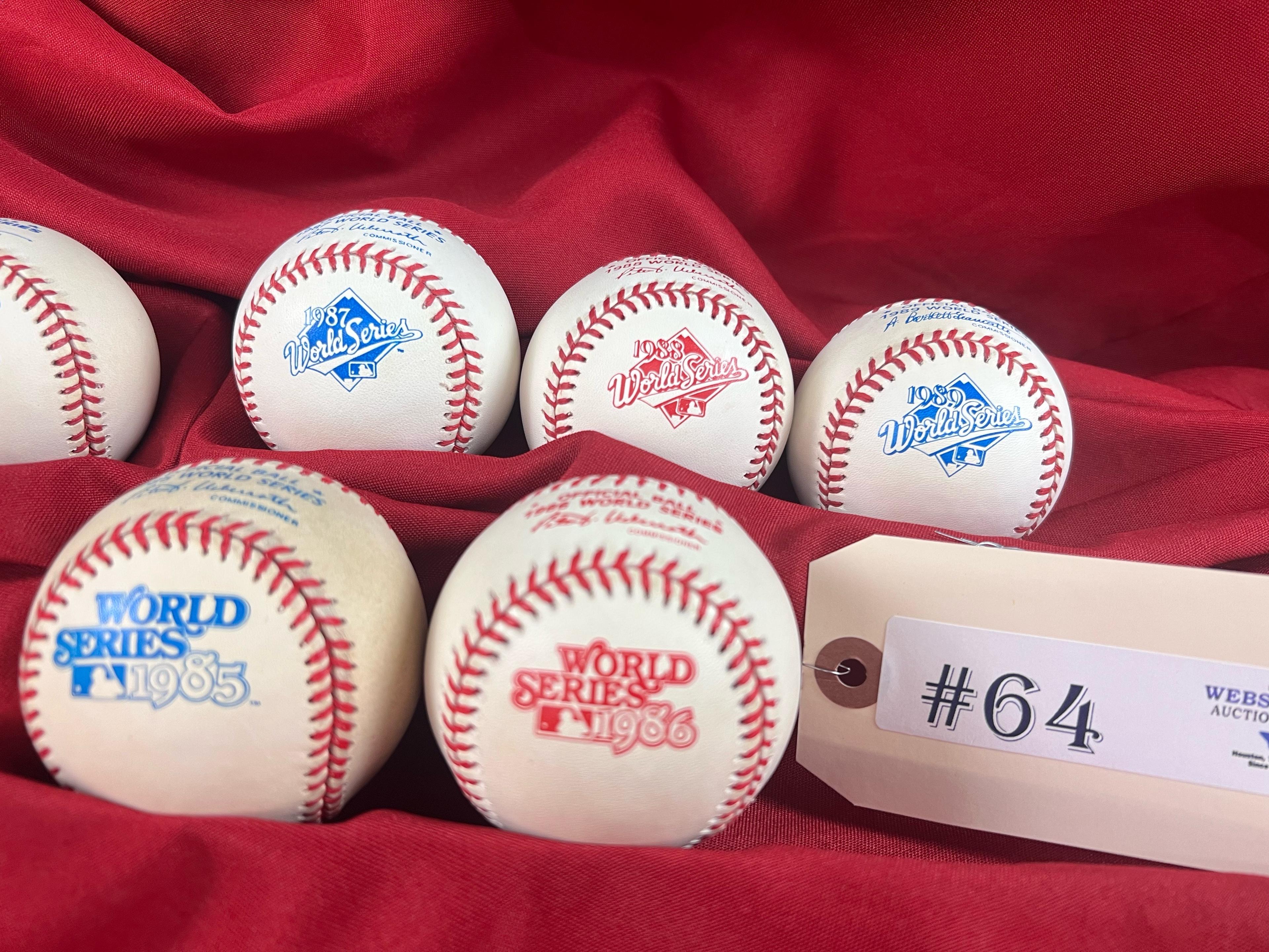 12 - WORLD SERIES BASEBALLS