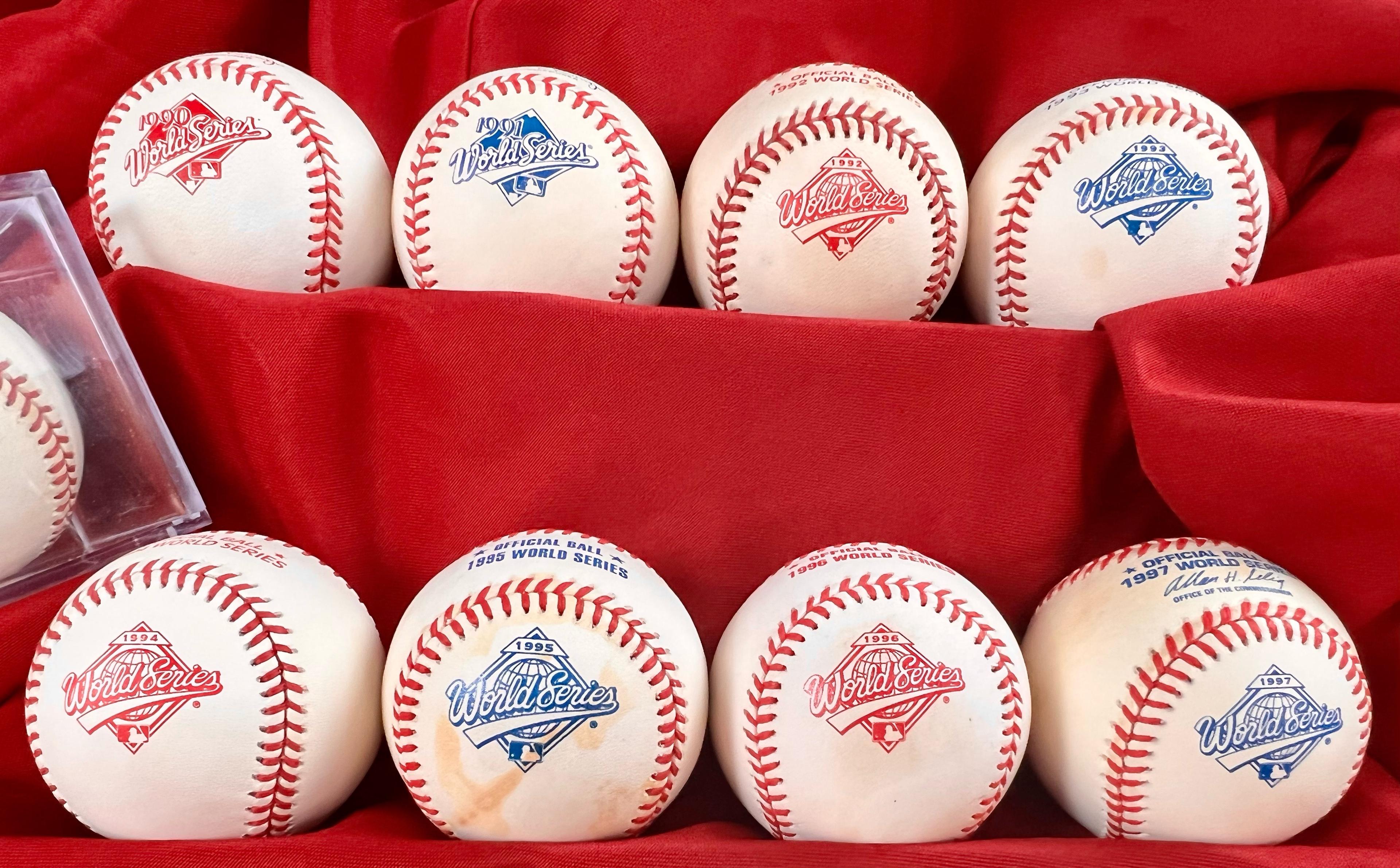 12 - WORLD SERIES BASEBALLS