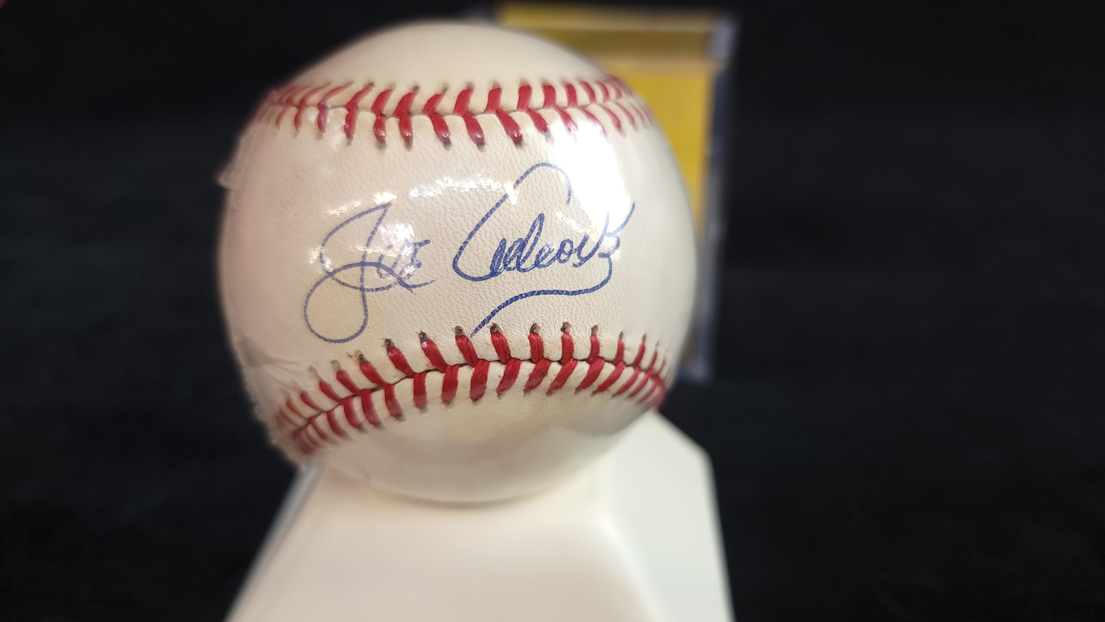 SIGNED JOE ADROCK BASEBALL