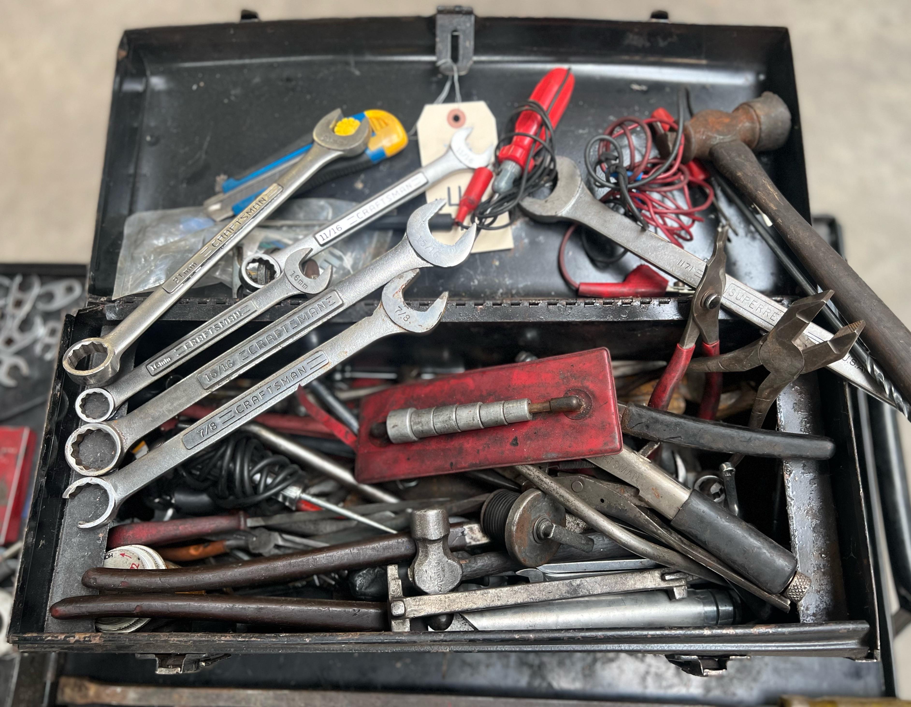 HUSKY TOOL BOX W/ TOOLS