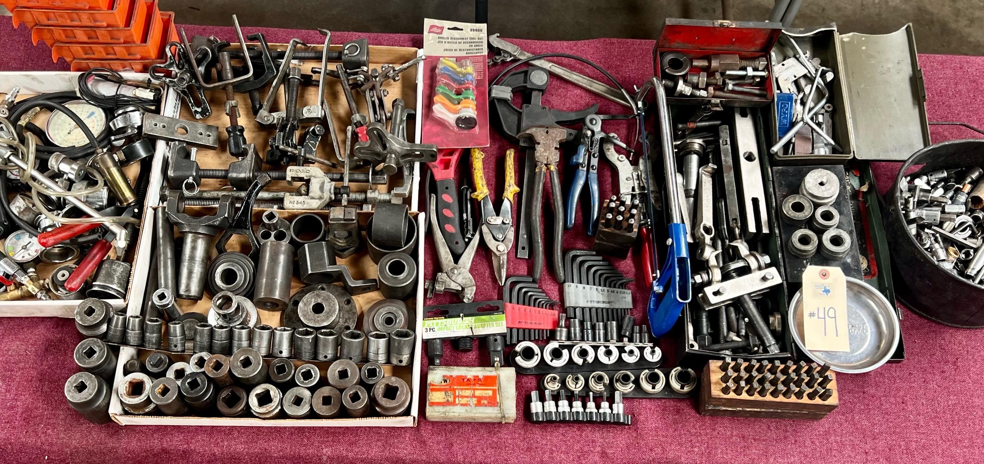 LARGE LOT OF TOOLS