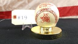 1978 - 75TH WORLD SERIES OFFICIAL RAWLINGS BASEBALL FACTORY SEALED NUMBERED