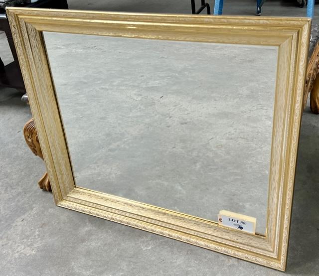 LARGE GOLD FRAMED WALL MIRROR