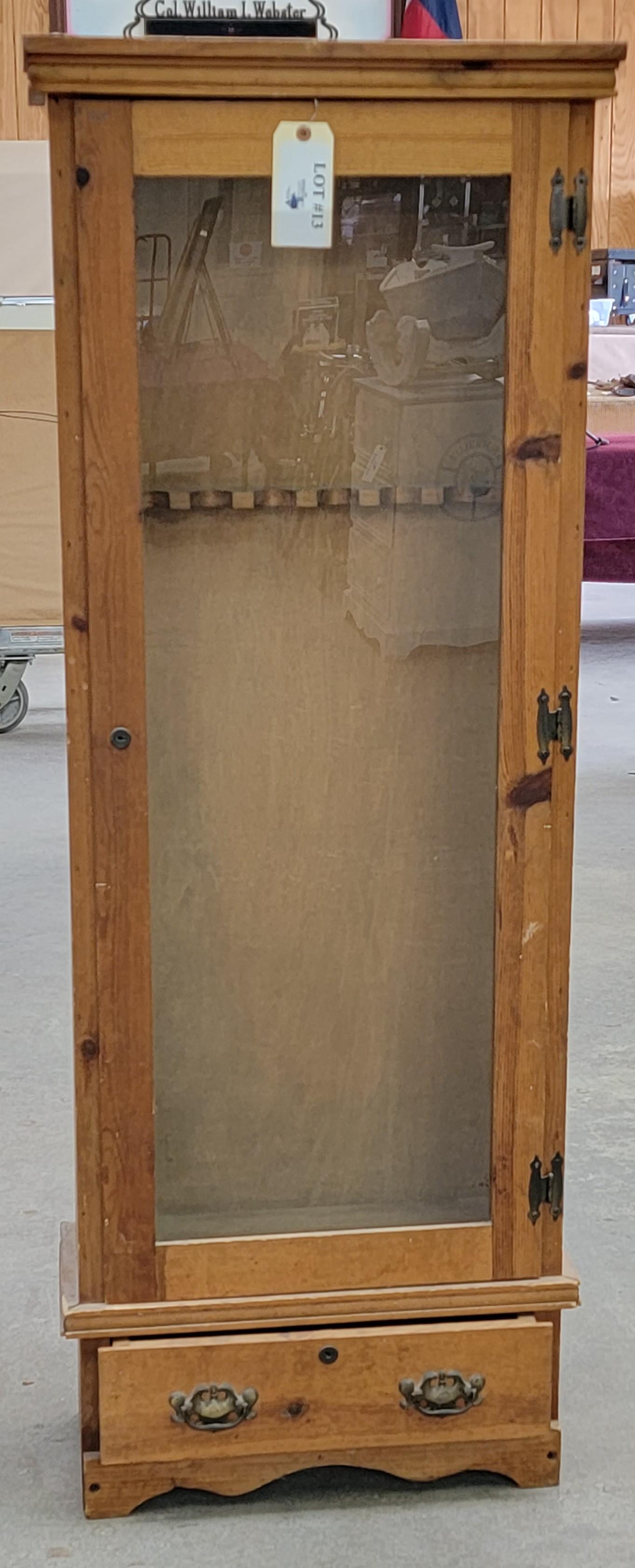 GLASS FRONT GUN CABINET