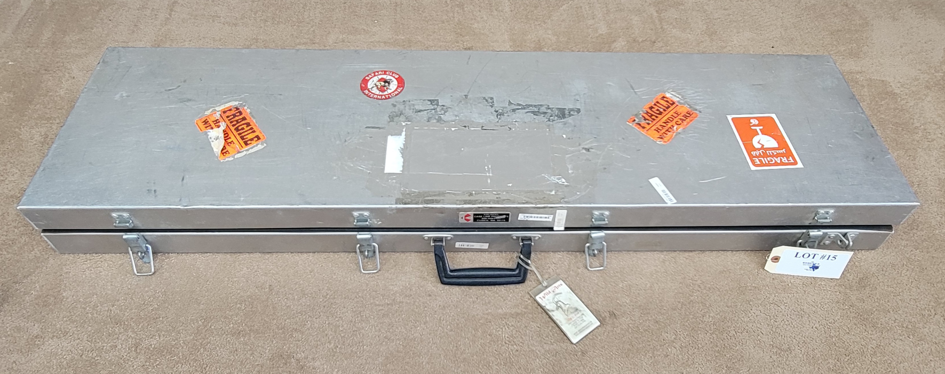 LARGE ALUMINUM LONG GUN CASE