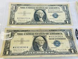 8 - 1957 B $1 SILVER CERTIFICATES