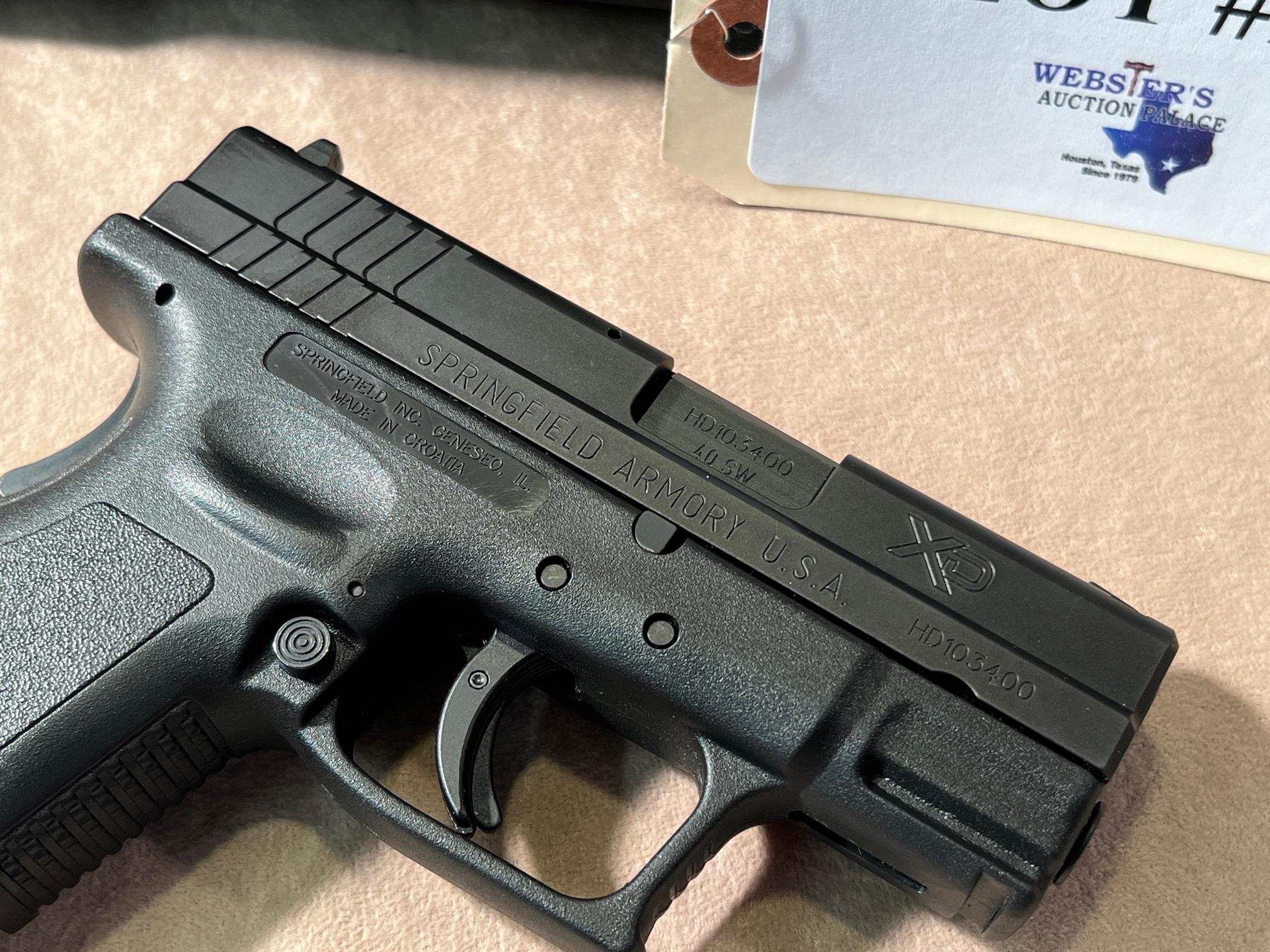 SPRINGFIELD ARMORY SA-XD 40 .40 S&W PISTOL