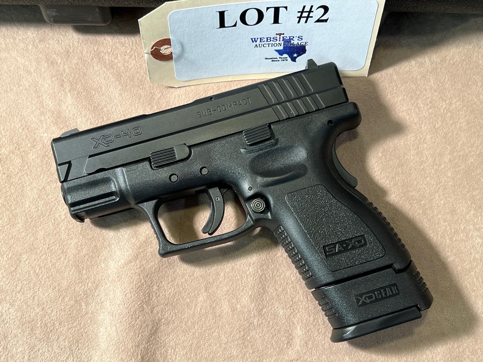 SPRINGFIELD ARMORY SA-XD 40 .40 S&W PISTOL