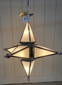 6 LIGHT STAR CHANDELIER